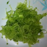 Cucumber face mask