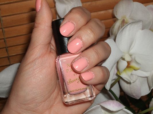NOTD Barry M Nail Paint in Peach Melba - Your Beauty